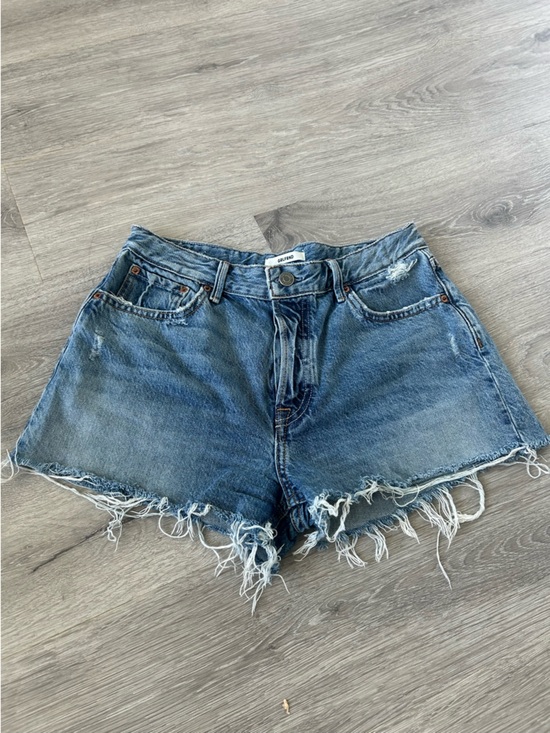 GRLFRND Pants - **🛑SOLD**GRLFRND Denim Cutoff Shorts — Blue Wash, Size 28, Gently Worn